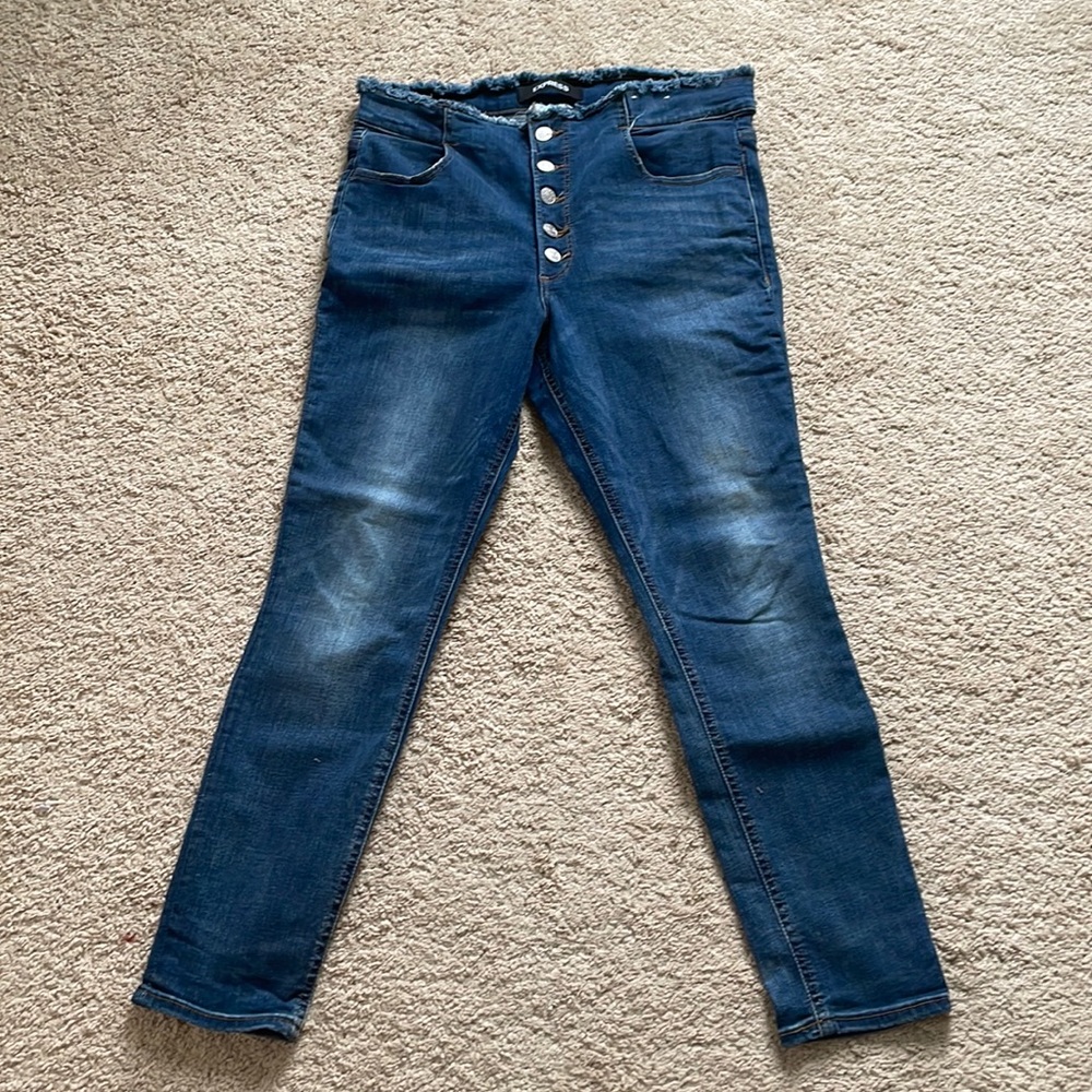 Express Button Fly Jeans 12R